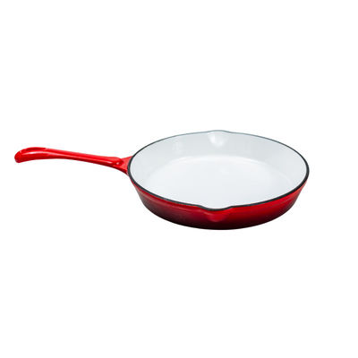 Das 8 Zoll-rundes Roheisen-Bratpfanne-Pan Soem Roheisen Stovetop-Fritteuse