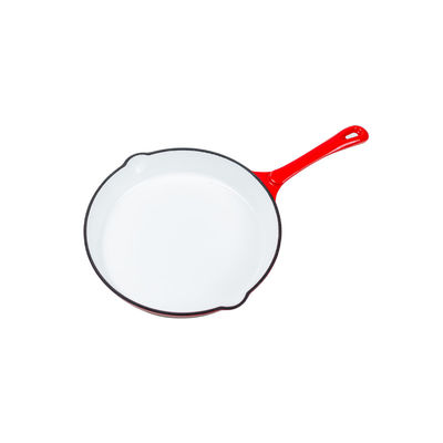 Das 8 Zoll-rundes Roheisen-Bratpfanne-Pan Soem Roheisen Stovetop-Fritteuse
