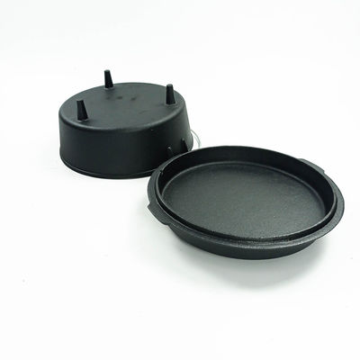 Soem-Email-Roheisen-Topf 24.5X13.5“ für Hausmannskost und das Kampieren