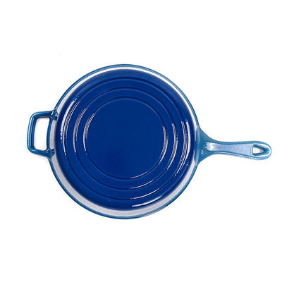 3-Liter-Pfanne aus Gusseisen, 2-in-1-Backen, Mehrzweck