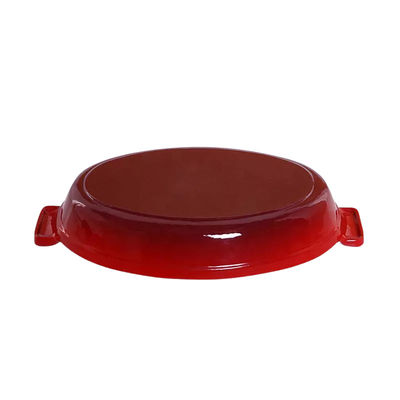 Dauerhaftes Roheisen, das Pan Enameled Cast Iron Pan BSCI ISO9006 brät