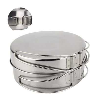 Soem- u. ODM-Stanley Camping Cooking Set Stainless Stahl 4pcs/Set