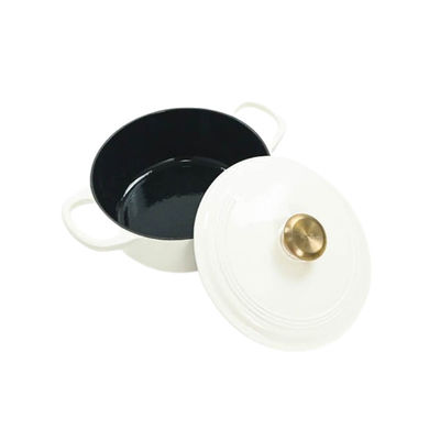 Schmortopf der Rost-freier Roheisen-Kasserollen-21/22cm für 2-4 Menschen