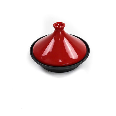 3,3 Quart emaillierte Roheisen Tajine, das Topf sicheres Stovetop kocht