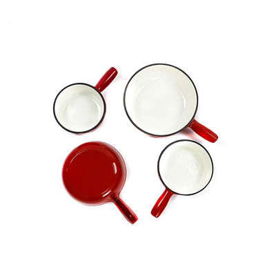 21cm Roheisen-Käse-Fondue-Topf 12 Pfund dauerhaft und langlebig