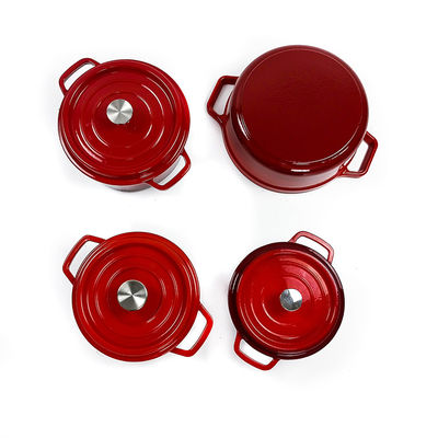 Klassisches Soem-ODM-Roheisen niederländischer Oven Cocotte Enamel Coating