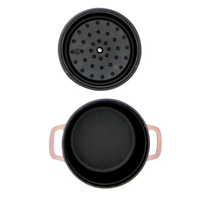 Interne schwarze Emailbekleidung Matt Blake Cast Iron Round Casseroles 10*5cm