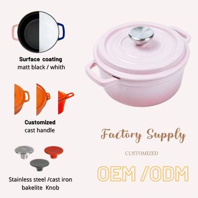 ISO9001 Gusseisen-Skillet-Set mit Teller