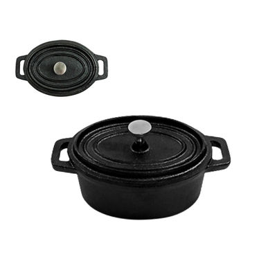 Matt Blake Cast Iron Casserole 4.5/7.2 Quart mit vor reifer Beschichtung