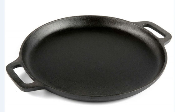 Roheisen-Bratpfanne, Grill Pan, Stück-Satz des Schmortopfs 3 würzte vor für allen Ofen