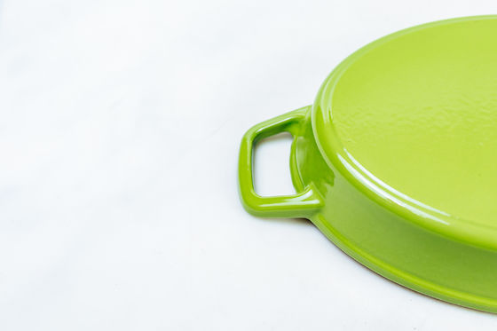 Soem das einfache Anheben der Roheisen-ovalen Backform für Induktions-Herdplatten