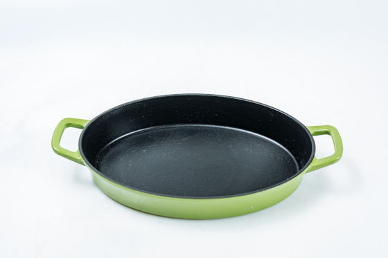 Soem das einfache Anheben der Roheisen-ovalen Backform für Induktions-Herdplatten