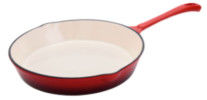 10 Zoll-nicht Stock-Roheisen-Fischrogen-Pan For Omelettes BSCI SGS ISO9006