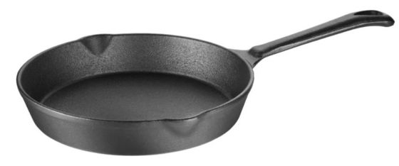 20/26/30 Roheisen-Bratpfanne-Pan Pre Seasoneds 500 F /260 C cm Safe