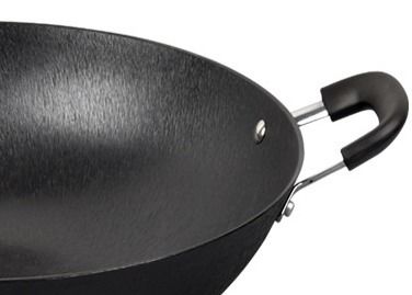40/42cm chinesischer Wok Pan Large Bottom For Easy, der BSCI/SGS kocht