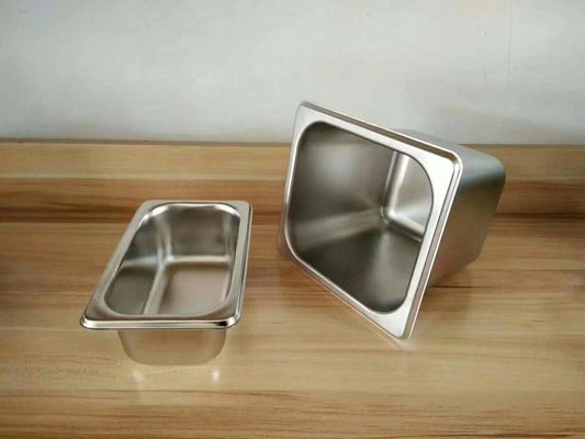 325×265×150mm Edelstahl-Kochgeschirr stellt Handelshotel-Wannen für dienende Nahrung ein
