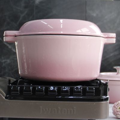 Roheisen-Kasserolle niederländischer Oven With Skillet Lid Height Soem-ODM 11.5cm