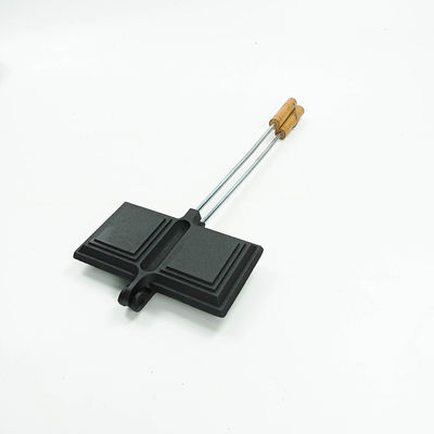 Vor reifer Widerstand hoher Temperatur Roheisen-Sandwich-Pans 20.5*11cm