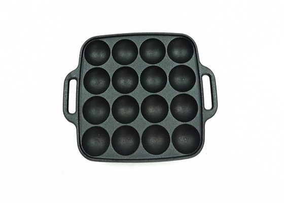 Roheisen-Grill-Bratpfanne Takoyaki-Grill Pan For Stovetop BSCI SGS