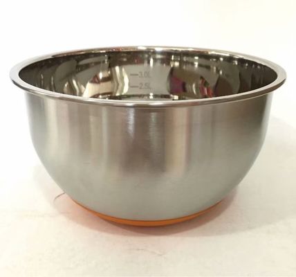 Leichtes Edelstahl-Kochgeschirr stellt Salat-Schüssel des Edelstahl-0.4L-4L ein