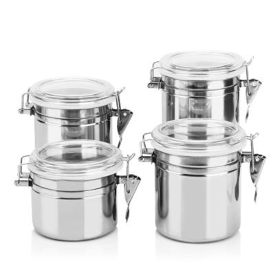 Nahrungsmittelgrad-Edelstahl-luftdichter Kanister 1450ml mit Deckel