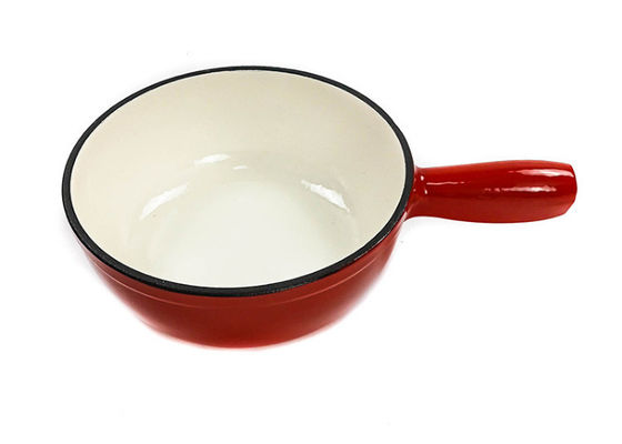 21cm Roheisen-Käse-Fondue-Topf 12 Pfund dauerhaft und langlebig