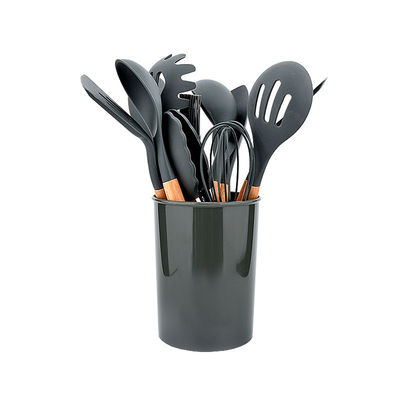 Nonstick Küchen-Kochgeschirr-Zusatz-Gerät eingestellt mit langem Griff