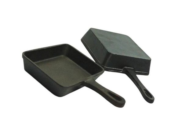 Roheisen Soem-ODM, das vor gewürzten Pan Grill Pan Set BSCI brät