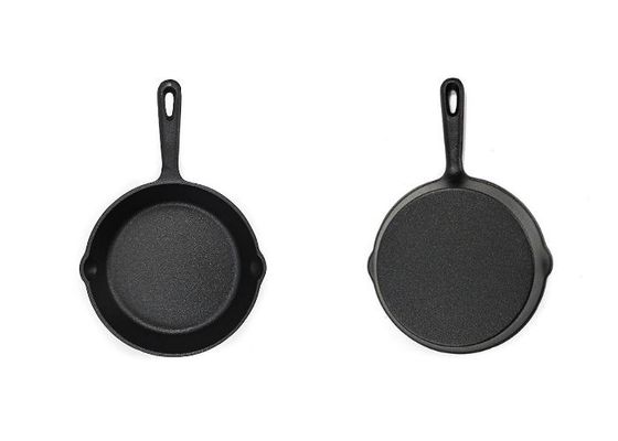 Preseasoned das Roheisen, das Pan With Long Handle For-Herdplatte brät