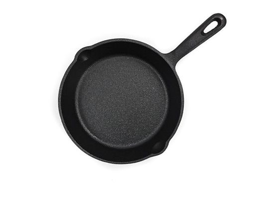 Preseasoned das Roheisen, das Pan With Long Handle For-Herdplatte brät