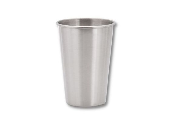 Cuatom Silber 304 Edelstahl Becher Set Geschirrspüler sicher Kratzfest