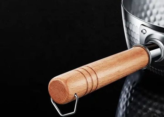 20/22cm Edelstahl-Kochgeschirr stellt Kasserolle des Edelstahl-304 mit Glasdeckel ein