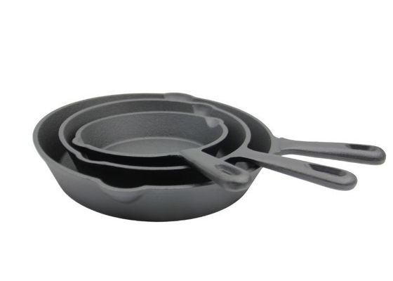 10 Zoll Roheisen-Bratpfanne Pan For Searing, das Backen und brät - Vor-reif