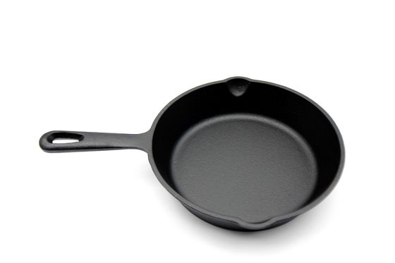 Das 6/8/10 Zoll-Roheisen-die Bratpfanne, die vor für Brandwunde, Sauté gewürzt wird, backen allen Ofen