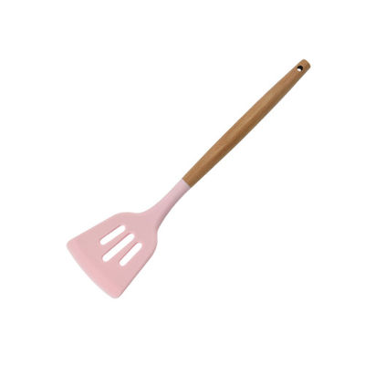 Das Nonstick Silikon, das Farbgerät kocht, stellte Küchen-Werkzeug-Satz ein