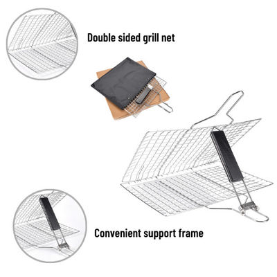 34cm Grill-Grill-geschweißter Grill-Grill-Nettonettoedelstahl