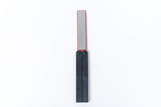 Doppelter mit Seiten versehener Messer-Schleifstein, der Diamond Sharpener Polish Camping faltet