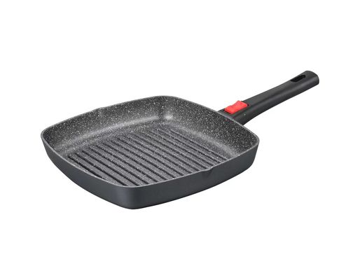 Vielseitiger Stock-Aluminiumtopf für Induktion Cooktops-Schwarzes