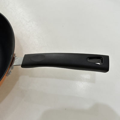 Erstklassige Bratpfanne-chinesischer Wok des Roheisen-13Inch mit ausgeglichenem Glasdeckel und nicht Stock