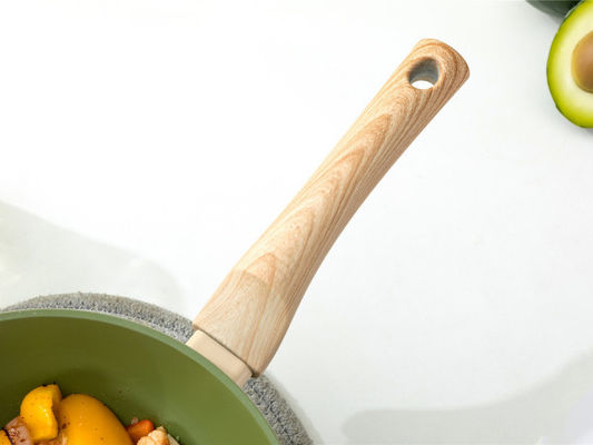 Hitzebeständiger Griff Pan With Flat Bottom Ands des vielseitigen chinesischen Wok-12Inch
