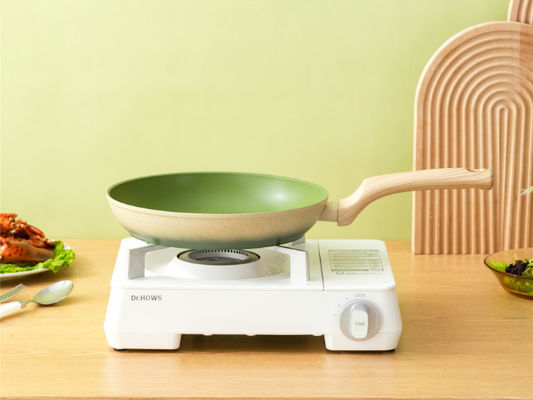 Gesund, Stock-Bratpfanne 7Inch mit Titanbeschichtung nicht kochend