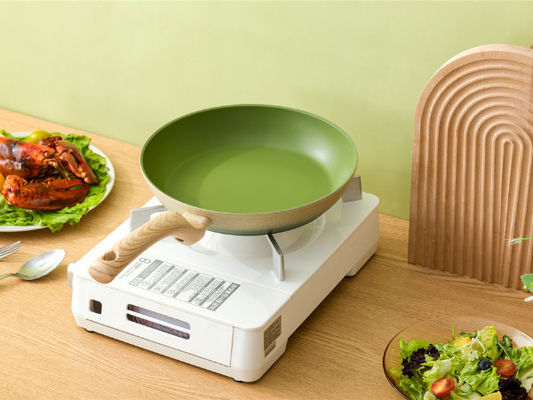 Erstklassiger Aluminiumpfannkuchen Pan 10Inch haften nicht mit abnehmbarem Griff