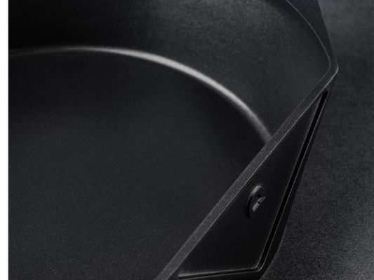 Oven Safe Aluminum Frying Pan 10.25Inch mit Silikon-Griff