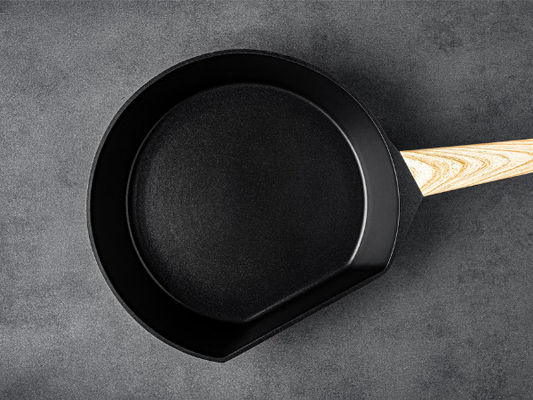 Aluminium 10.25Inch, das Pan Oven Safe With Silicone Handle brät