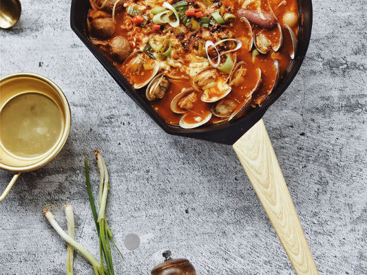 Erstklassiger bratener Pan With Detachable Handle Black nicht Aluminiumstock 10Inch