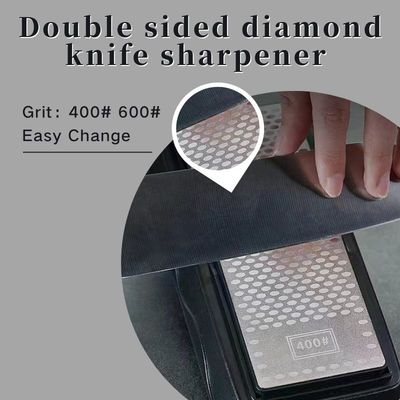 doppelseitiges Diamond Knife Sharpener-400/1000 Korn 1.Premium für die Reparatur u. Resharpening