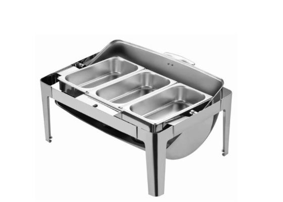 64*50*31cm Edelstahl-Buffet-Sprituskocher-Hotel-Restaurant-Nahrungsmittelheizungs-Behälter