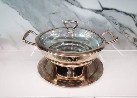 26cm Edelstahl-Scheuerteller-Buffet-Satz