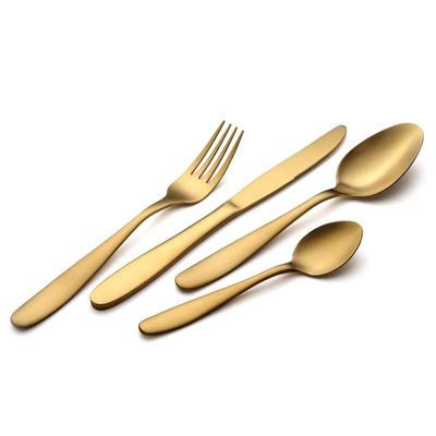 Edelstahl-Messer-Gabel des langlebigen Gutes 304 und Löffel-Satz für Restaurant-Gebrauch
