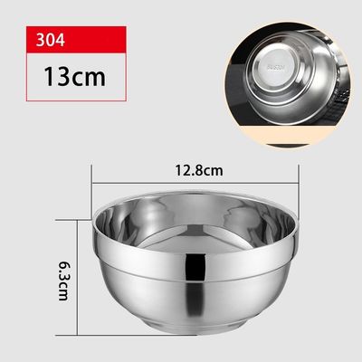 Doppelmauerte 304 Edelstahl Polsterschalen für die Küche